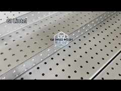 ব্লকওয়ার্ক অভ্যন্তরীণ উইন্ডো Lintel 153mm ছিদ্রযুক্ত তারের জাল