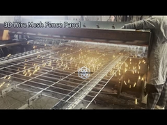 স্কুল হাউস বাগান বা খেলার মাঠের জন্য গরম ডুব গ্যালভানাইজড 3 ডি বাঁকা বেড়া