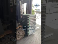 ইস্পাত পাথওয়ে গ্রিটিং ভারী দায়িত্ব অ্যান্টি স্লিপ টেকসই শিল্প মেঝে