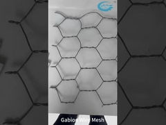 চমৎকার স্থায়িত্ব জিংক লেপযুক্ত গ্যাবিয়ন বক্স বন্যা নিয়ন্ত্রণ সমর্থন প্রাচীর জন্য