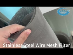 304 স্টেইনলেস জাল ফিল্টার উচ্চ তাপমাত্রা প্রতিরোধী দীর্ঘস্থায়ী
