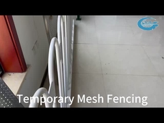 এন্টি ক্লাইম্বিং ডিজাইনের সাথে নির্মাণ সাইটের বেড়া মডুলার অস্থায়ী বাধা