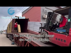 PVC প্রলেপযুক্ত বাঁকা / ত্রিভুজাকার বাঁকানো বিআরসি জাল বেড়া