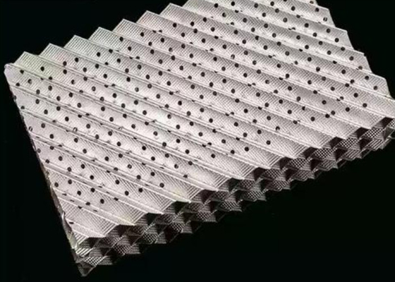 Corrugated Structured Packing 99.95% Min Copper For Chemical Equipment