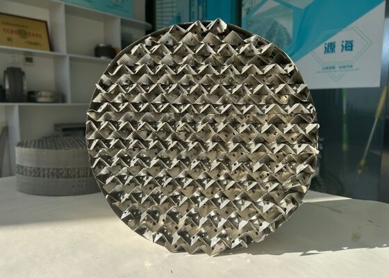 250Y High Efficiency Metal Structured Packing for Mass Transfer Tower 