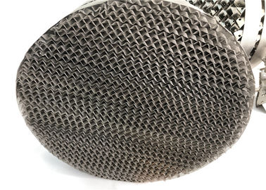 High Capacity Distillation Column Packing Material , Wire Gauze Cockles Packing