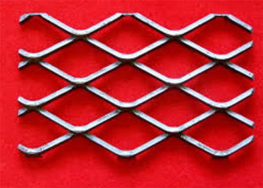 Perforated Flattened Expanded Metal Wire Mesh High Durable For Screening Security
