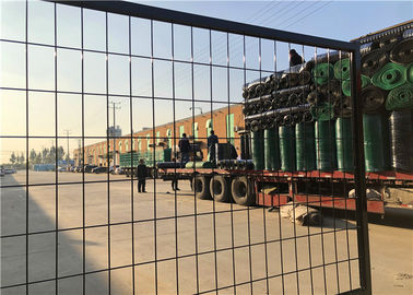 Commercial Playground Temporary Mesh Fencing Metal Panel 2400x2100mm