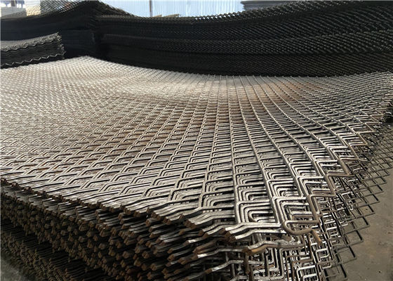 Sturdy Security Expanded Metal Diamond Mesh High Visibility Good Conductivity