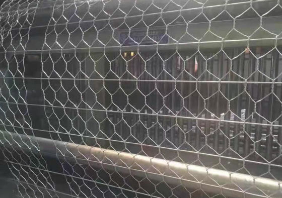 পাউডার লেপযুক্ত বা গালফান পাথর খাঁচা ইনফোর্সড 5 মিমি গ্যাবিয়ন বাস্কেটস বন্যা নিয়ন্ত্রণের জন্য 2.5 * 1 * 1 মি