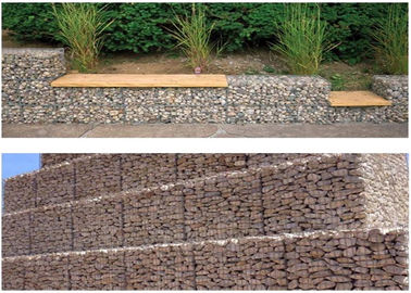 2x1x1m গ্যাবিয়ন বাস্কেট তারের জাল ASTM A974 নদীর জন্য স্ট্যান্ডার্ড
